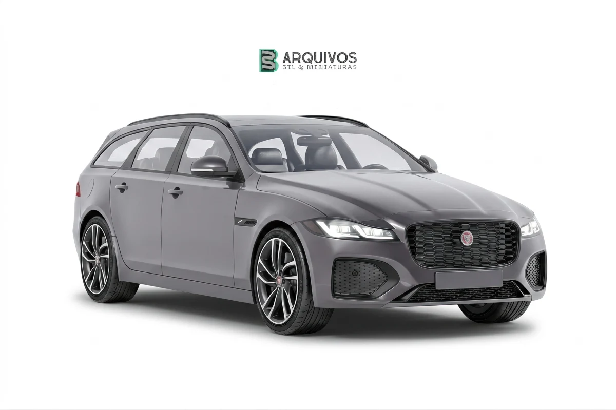 Modelo 3D STL - Jaguar XF Sportbrake — foto 4